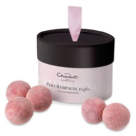 Hotel Chocolat Pink Champagne Chocolate Truffles Tin