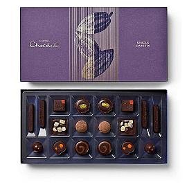 Hotel Chocolat Serious Dark Fix 18-Piece Chocolate Box