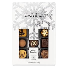 Hotel Chocolat Winter Puddings H-Box Chocolate Box