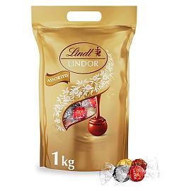 Lindt LINDOR Assorted Chocolate Truffles 1kg Gold Pouch