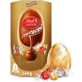 Lindt LINDOR Assorted Easter Egg Gold 348g