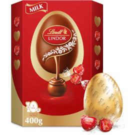 Lindt LINDOR Hearts & Truffles Easter Egg 400g