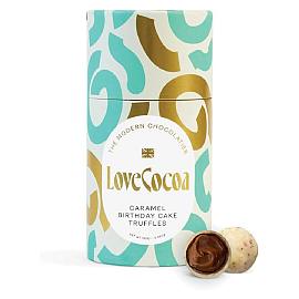 Love Cocoa Caramel Birthday Cake Chocolate Truffles 150g