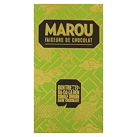 MAROU Bến Tre 78% Cocoa Single-Origin Dark Chocolate Bar 80g