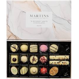 Martin’s Chocolatier 16 Wickedly White Chocolates Chocolate Box