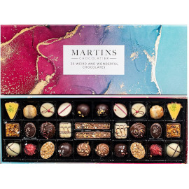 Martin’s Chocolatier 30 Weird and Wonderful Chocolates Signature Range Chocolate Box