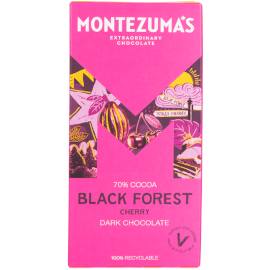 Montezuma’s Black Forest 70% Cocoa Dark Chocolate Bar with Cherry 90g