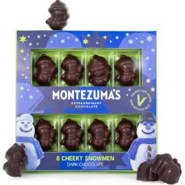 Montezuma’s Chunky Dark Chocolate Snowmen