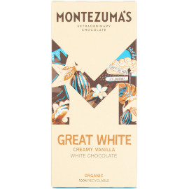 Montezuma’s Great White Vanilla White Chocolate Bar 90g