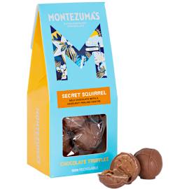 Montezuma’s Secret Squirrel Hazelnut Praline Milk Chocolate Truffles