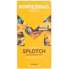 Montezuma’s Splotch 51% Cocoa Milk Chocolate Bar with Butterscotch 90g