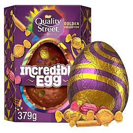 Quality Street Golden Collection Incredible Egg Chocolate Easter Egg 379g