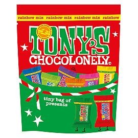 TONY’S CHOCOLONELY rainbow mix tiny bag of presents 135g