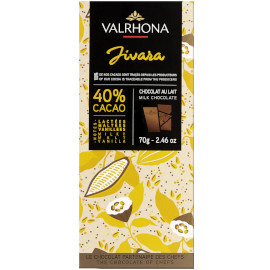 VALRHONA Jivara 40% Cocoa Milk Chocolate Bar 70g