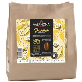 Valrhona Jivara 40% Cocoa Milk Chocolate Chips for Baking 1kg
