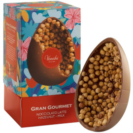 Venchi GRAN GOURMET Nocciolato Latte Hazelnut Milk Chocolate Easter Egg 540g