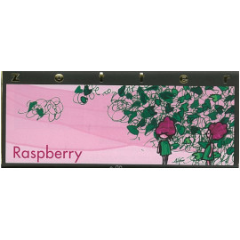 zotter hand-scooped Raspberry Dark Chocolate Bar 70g