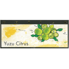 zotter hand-scooped Yuzu Citrus Milk Chocolate Bar 70g