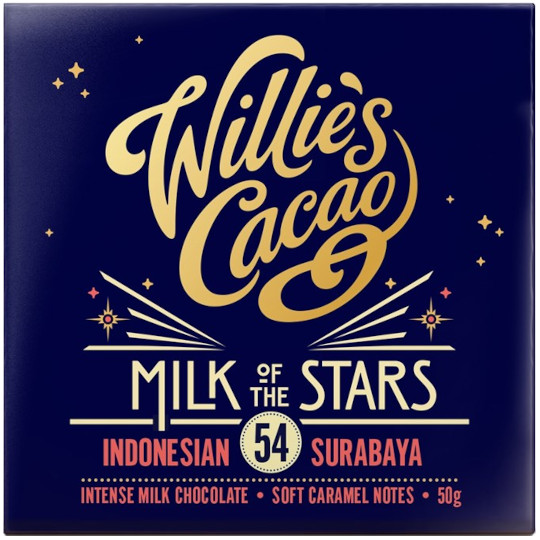 Willie’s Cacao Milk of the Stars Milk Chocolate Bar 50g
