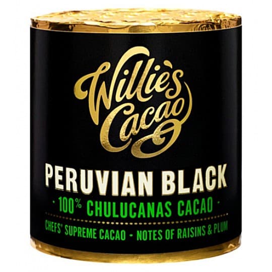 Willie’s Cacao Peruvian Black 100% Chulucanas Cacao Cocoa Chef’s Supreme Cacao
