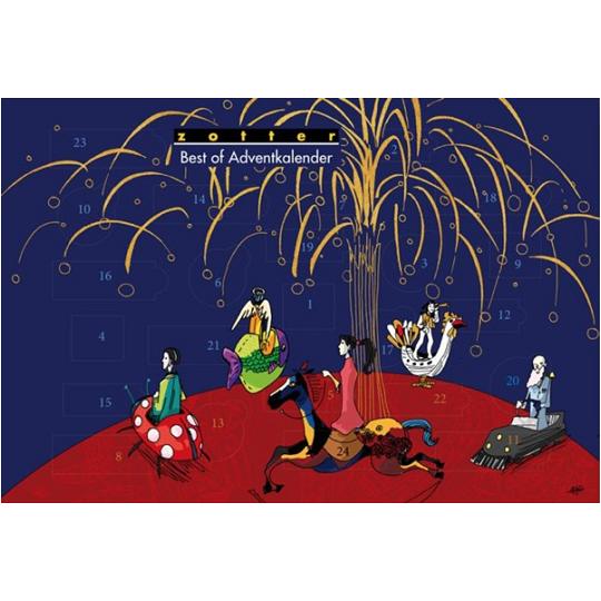 zotter Best of Adventkalendar Chocolate Advent Calendar