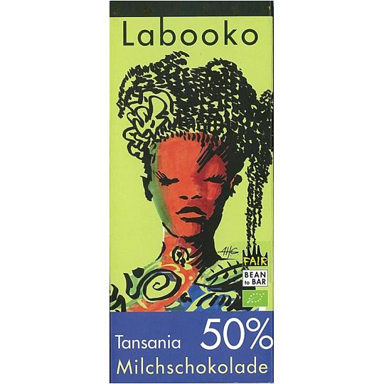 zotter Labooko Tanzania 50% Milk Chocolate Bar 70g